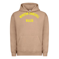 Pigment Burro Trending Winston Churchill Rules Urban Hoodie - lanVoArt