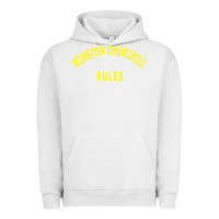 Pigment Lunar Rock Trending Winston Churchill Rules Urban Hoodie - lanVoArt