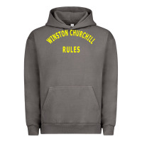Pigment Tornado Trending Winston Churchill Rules Urban Hoodie - lanVoArt