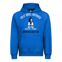 Cobalt Trending Split Rock Lighthouse Minnesota State Park Urban Hoodie - lanVoArt