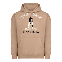 Pigment Burro Trending Split Rock Lighthouse Minnesota State Park Urban Hoodie - lanVoArt