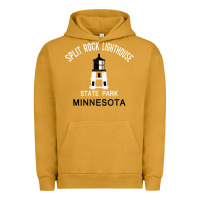 Pigment Peanut Butter Trending Split Rock Lighthouse Minnesota State Park Urban Hoodie - lanVoArt