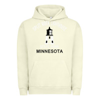 Pigment Pistachio Trending Split Rock Lighthouse Minnesota State Park Urban Hoodie - lanVoArt