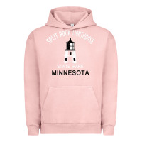 Pigment Salmon Trending Split Rock Lighthouse Minnesota State Park Urban Hoodie - lanVoArt