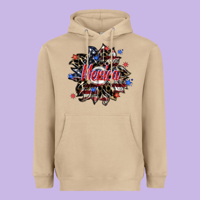Merica Heavyweight Hoodie Designed By Sublimationcraftshop