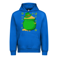 Cobalt ireland leprechaun hat pot of gold irish st patricks day Urban Hoodie - lanVoArt