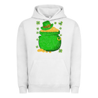 Pigment Lunar Rock ireland leprechaun hat pot of gold irish st patricks day Urban Hoodie - lanVoArt