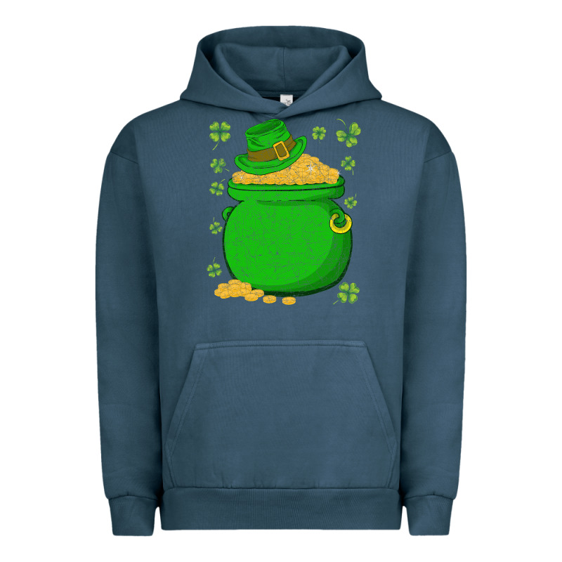 Ireland Leprechaun Hat Pot Of Gold Irish St Patricks Day Urban Hoodie by lanVoArt | Teevron