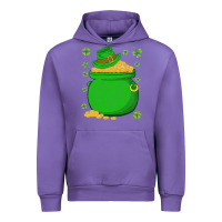 Tulip ireland leprechaun hat pot of gold irish st patricks day Urban Hoodie - lanVoArt