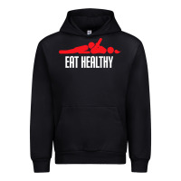 Black funny eat healthy sexy tee mens rude valentine day gifts Urban Hoodie - lanVoArt