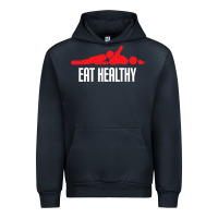 Navy funny eat healthy sexy tee mens rude valentine day gifts Urban Hoodie - lanVoArt