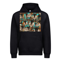 Black Suffolk sheeps Urban Hoodie - BarkalooDesign