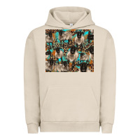 Pigment French Oak Suffolk sheeps Urban Hoodie - BarkalooDesign