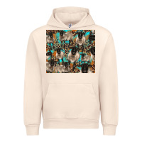 Sandshell Suffolk sheeps Urban Hoodie - BarkalooDesign