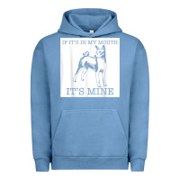Pigment Pebble Blue basenji funny dog lover gift t shirt Urban Hoodie - lanVoArt
