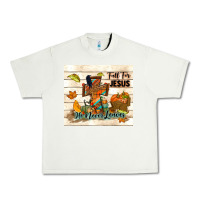 Pistachio fall for jesus he never leaves Urban Heavy Tee - TumblerDesignByShophia