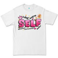 White self love Premium Tee - Artiststas