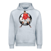 Heather Grey cr7 soccer fan Urban Hoodie - lanVoArt