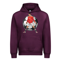 Mauve Wine cr7 soccer fan Urban Hoodie - lanVoArt