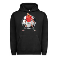 Pigment Black cr7 soccer fan Urban Hoodie - lanVoArt