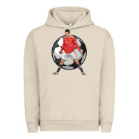 Pigment French Oak cr7 soccer fan Urban Hoodie - lanVoArt