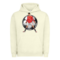Pigment Pistachio cr7 soccer fan Urban Hoodie - lanVoArt