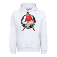 White cr7 soccer fan Urban Hoodie - lanVoArt