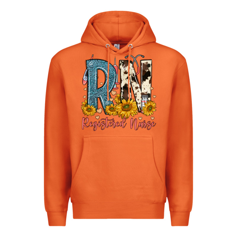 Rn Registered Nurse Premium Hoodie by FaDigitalArtStudio | Teevron