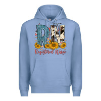 Colony Blue rn registered nurse Premium Hoodie - FaDigitalArtStudio