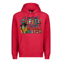 Cardinal i pretend coffee helps but i'm still a bitch Premium Hoodie - Jasminsmagicworld