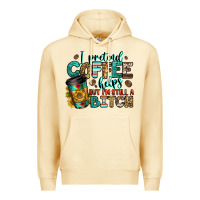 Pina Colada i pretend coffee helps but i'm still a bitch Premium Hoodie - Jasminsmagicworld