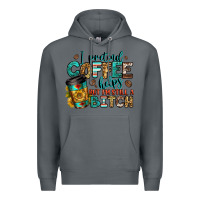 Rock i pretend coffee helps but i'm still a bitch Premium Hoodie - Jasminsmagicworld