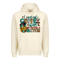 Sandshell i pretend coffee helps but i'm still a bitch Premium Hoodie - Jasminsmagicworld