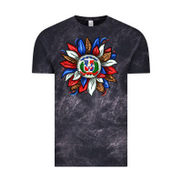 Cloud Black dominican sunflower Vintage Tee - texasbilliewilder