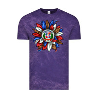 Cloud Purple dominican sunflower Vintage Tee - texasbilliewilder