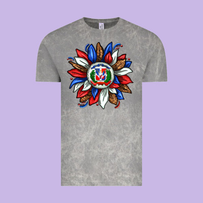 Dominican Sunflower Vintage Tee Designed By Texasbilliewilder