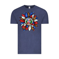 Vintage Denim dominican sunflower Vintage Tee - texasbilliewilder