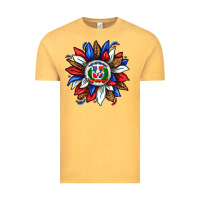 Vintage Mustard dominican sunflower Vintage Tee - texasbilliewilder