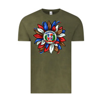 Vintage Olive dominican sunflower Vintage Tee - texasbilliewilder