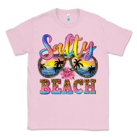 Bubblegum Pink Salty beach Classic Tee - NancyCooperArtShop