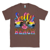 Chestnut Salty beach Classic Tee - NancyCooperArtShop