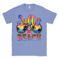 Colony Blue Salty beach Classic Tee - NancyCooperArtShop