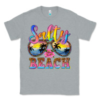 Heather Grey Salty beach Classic Tee - NancyCooperArtShop