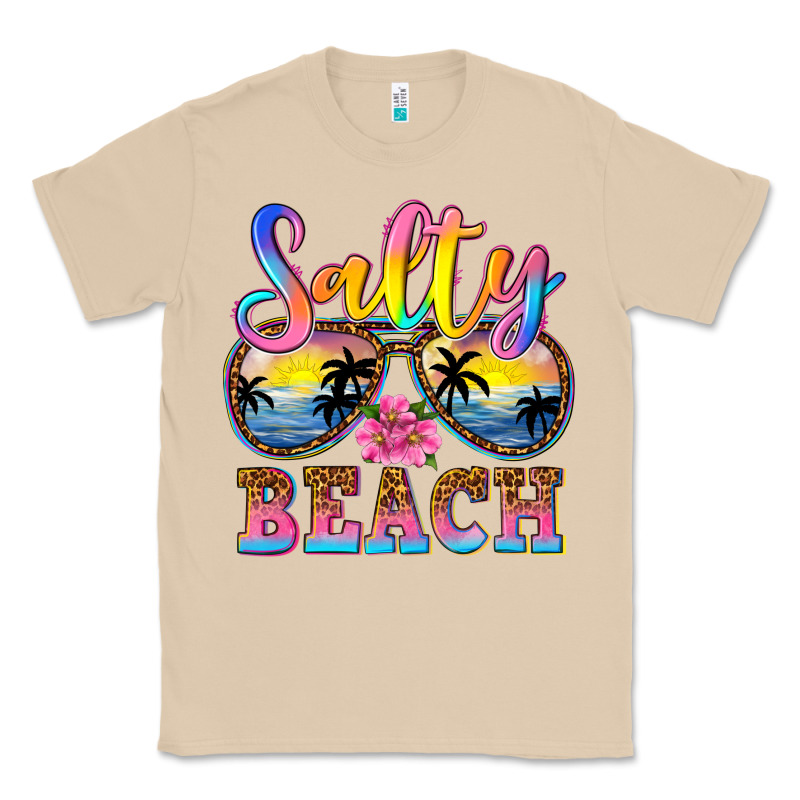 Salty Beach Classic Tee by NancyCooperArtShop | Teevron