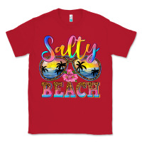 Red Salty beach Classic Tee - NancyCooperArtShop