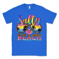 True Royal Salty beach Classic Tee - NancyCooperArtShop