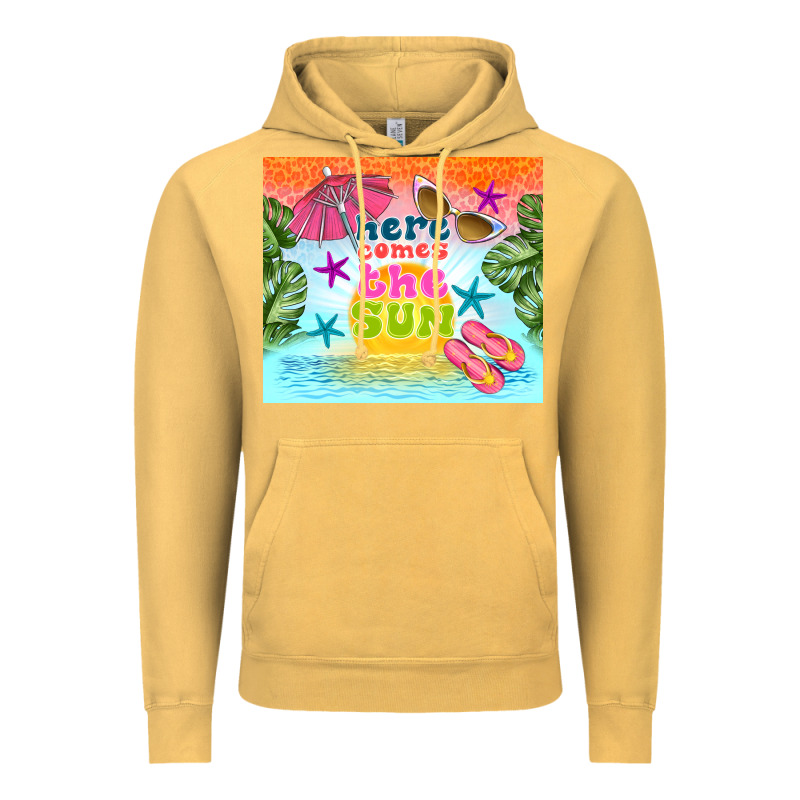 Here Comes The Sun Vintage Hoodie by TumblerDesignByShophia | Teevron