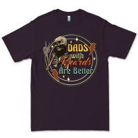 Plum dads with beards are better Premium Tee - Artiststas