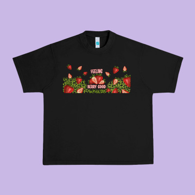 Feeling Berry Good Urban Heavy Tee Designed By Tumblerdesignbyshophia