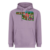 Lavender oklahoma Heavyweight Hoodie - SublimationCraftShop